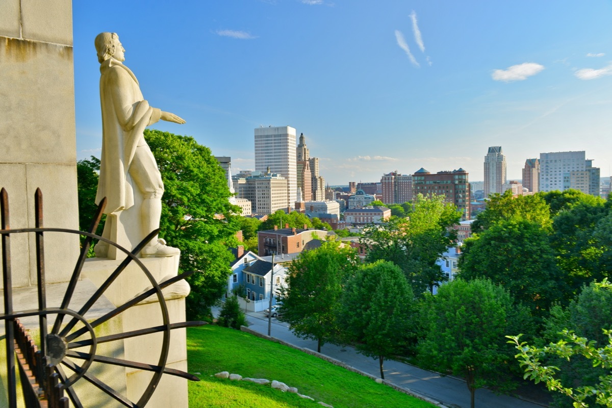 roger williams statue providence rhode island