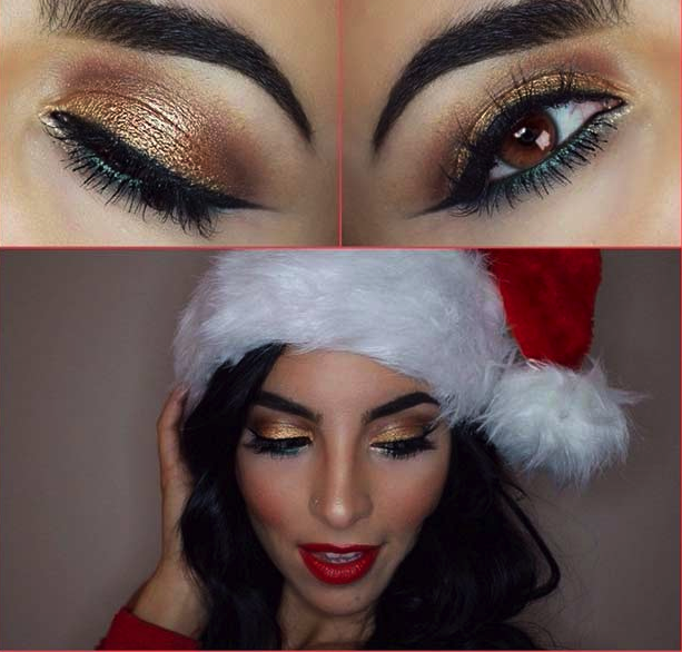 9 Christmas Makeup Ideas for Your Inspiration3