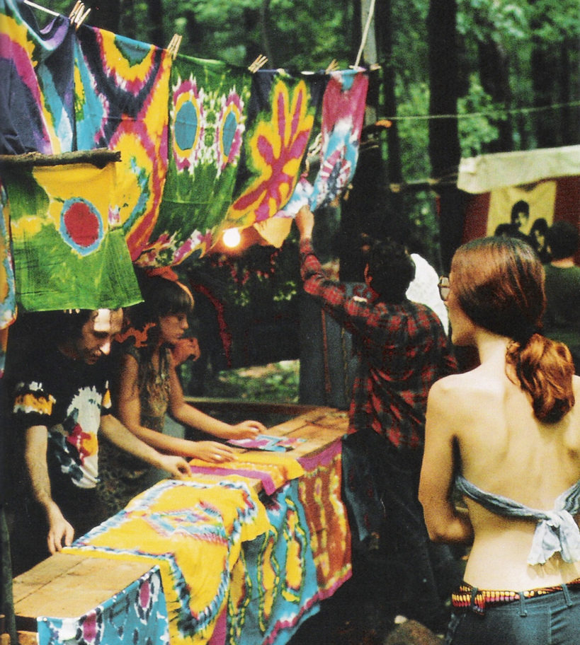 Tie Dye in the 1970s