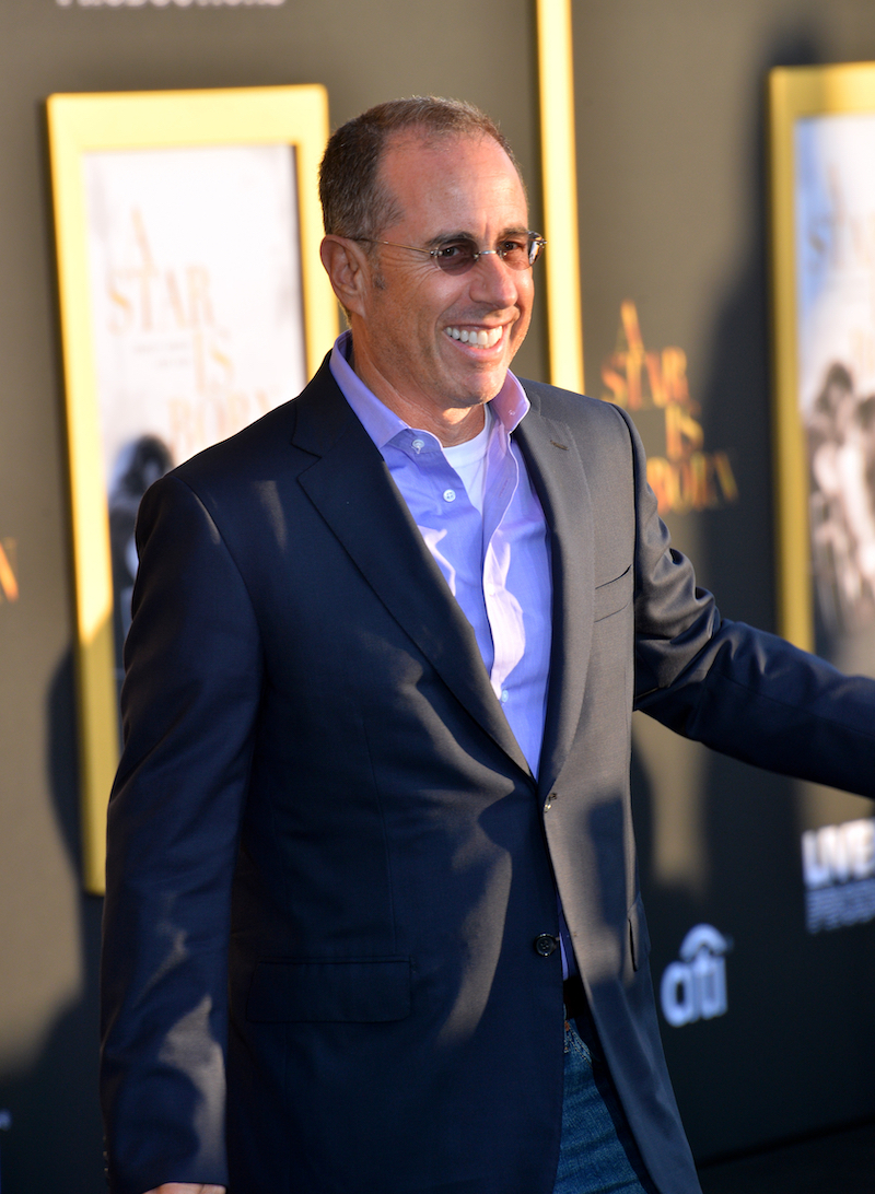 Jerry Seinfeld at the premiere of 