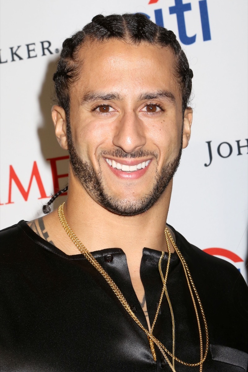 colin kaepernick adopted celebrities