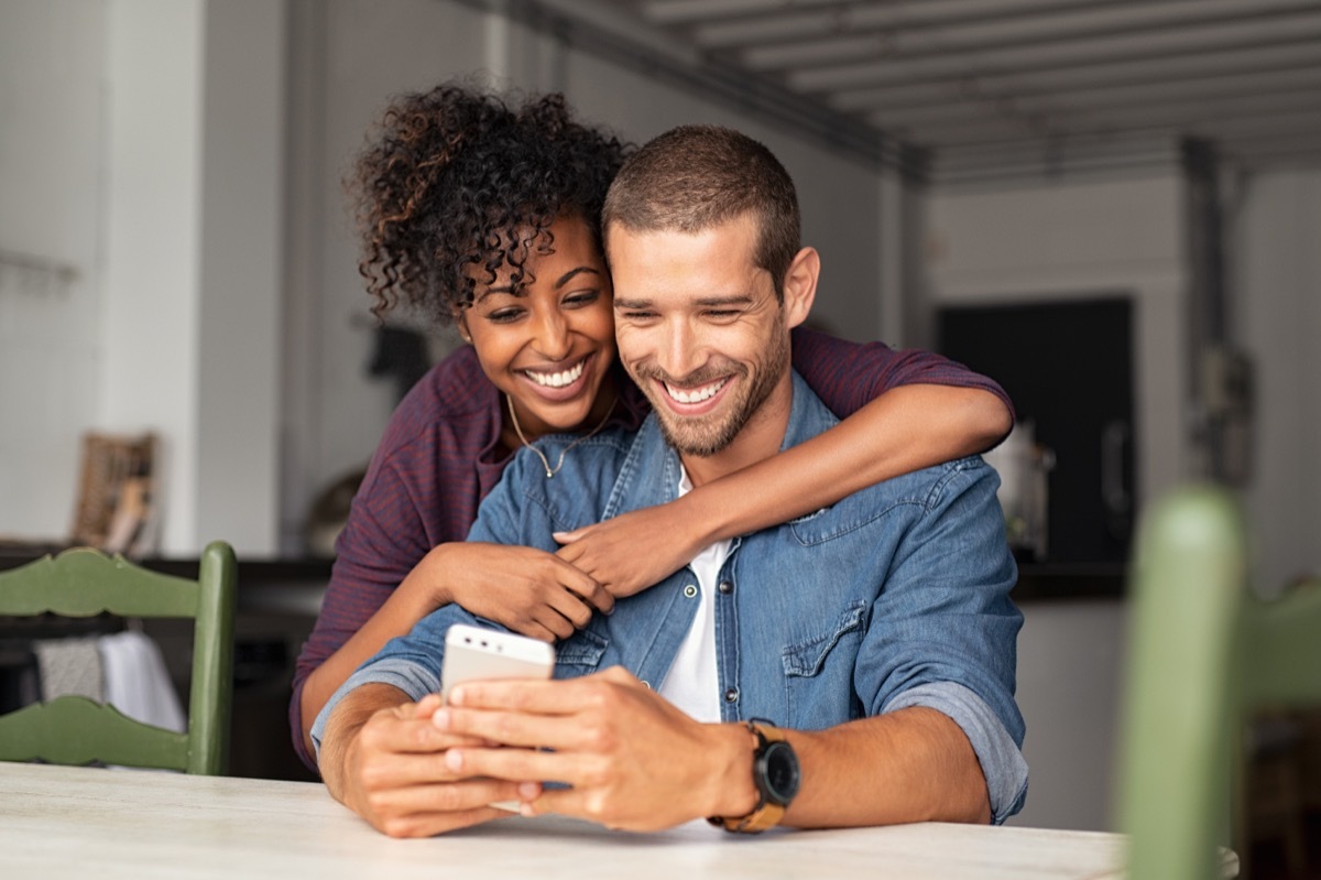 young happy couple