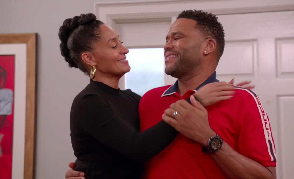 Tracee Ellis Ross and Anthony Anderson in black-ish