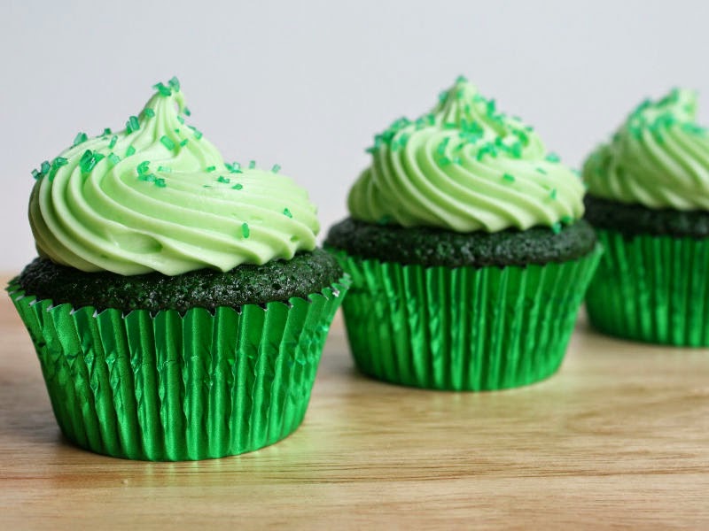 2. St. Patrick’s Day Cupcakes