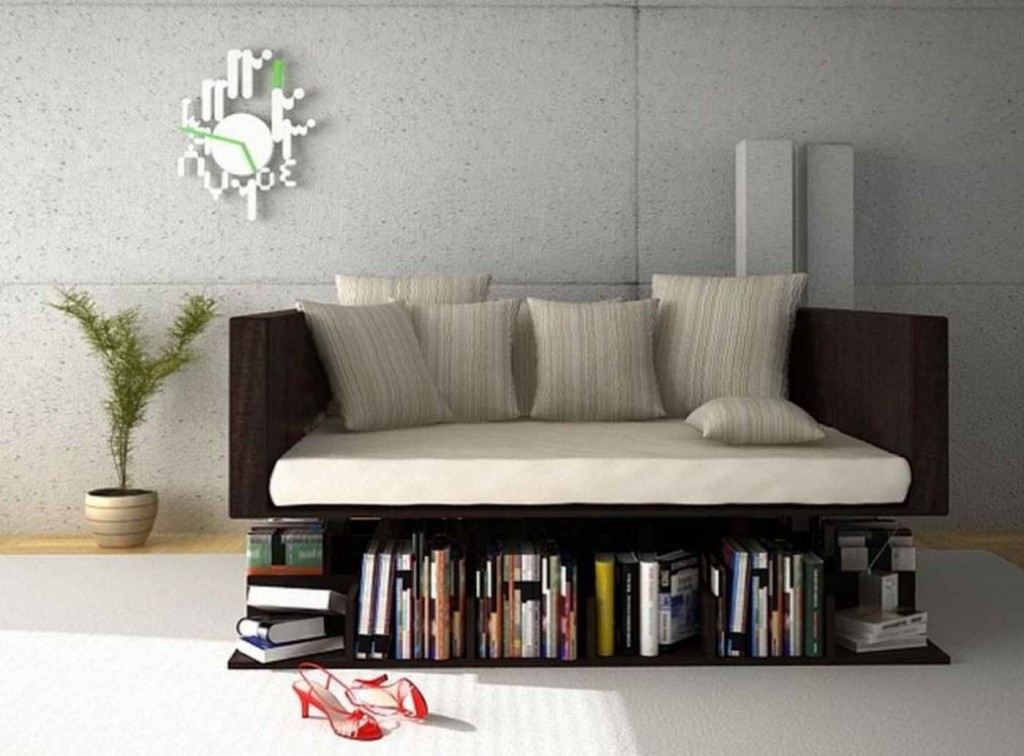 5. Ransa Sofa Floats Over Your Library Of Books