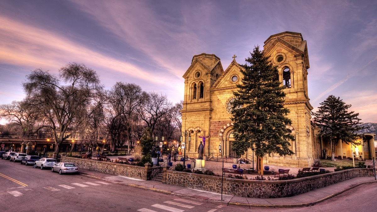 Cathedral Basilica of St Francis of Assisi in Santa Fe, New Mexico