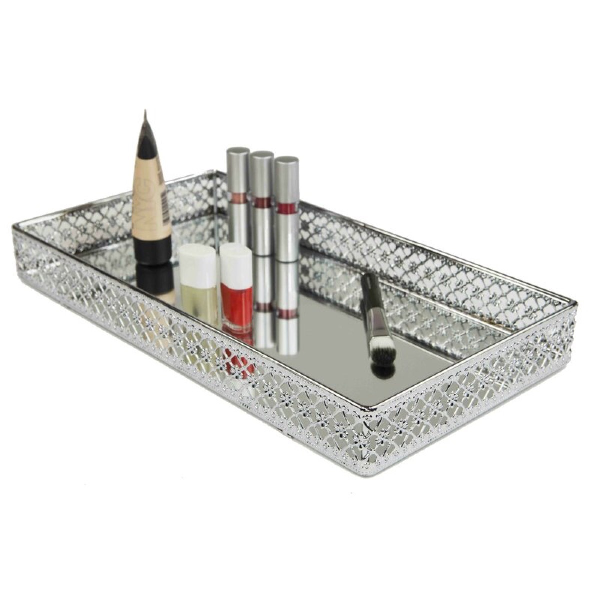 hesson mesh vanity tray