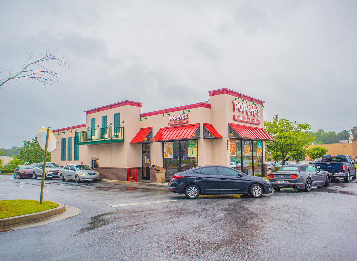 popeyes drive-thru