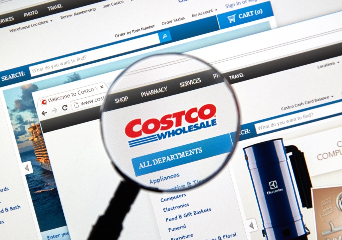 Costco Website