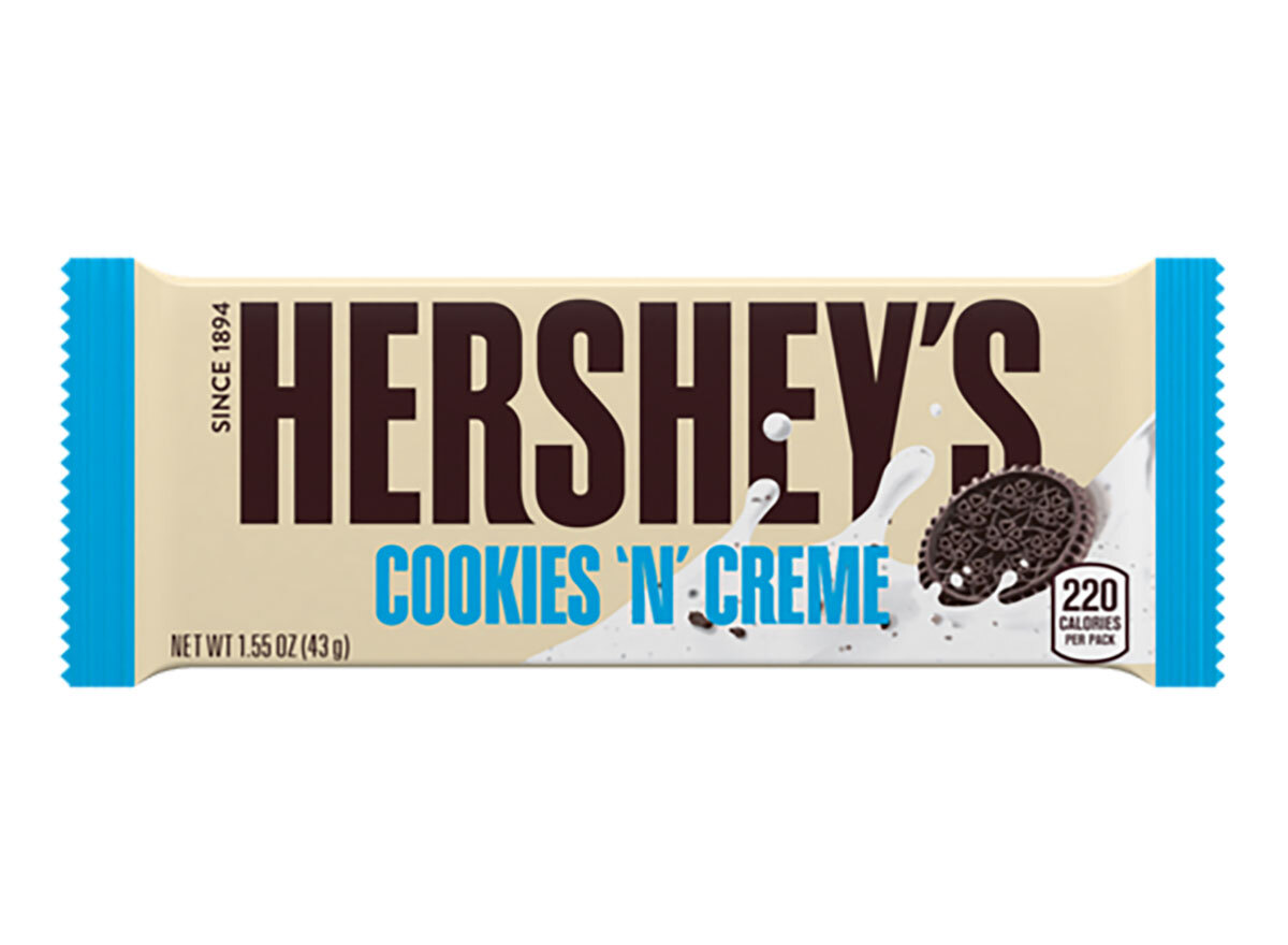 hersheys cookies and creme bar