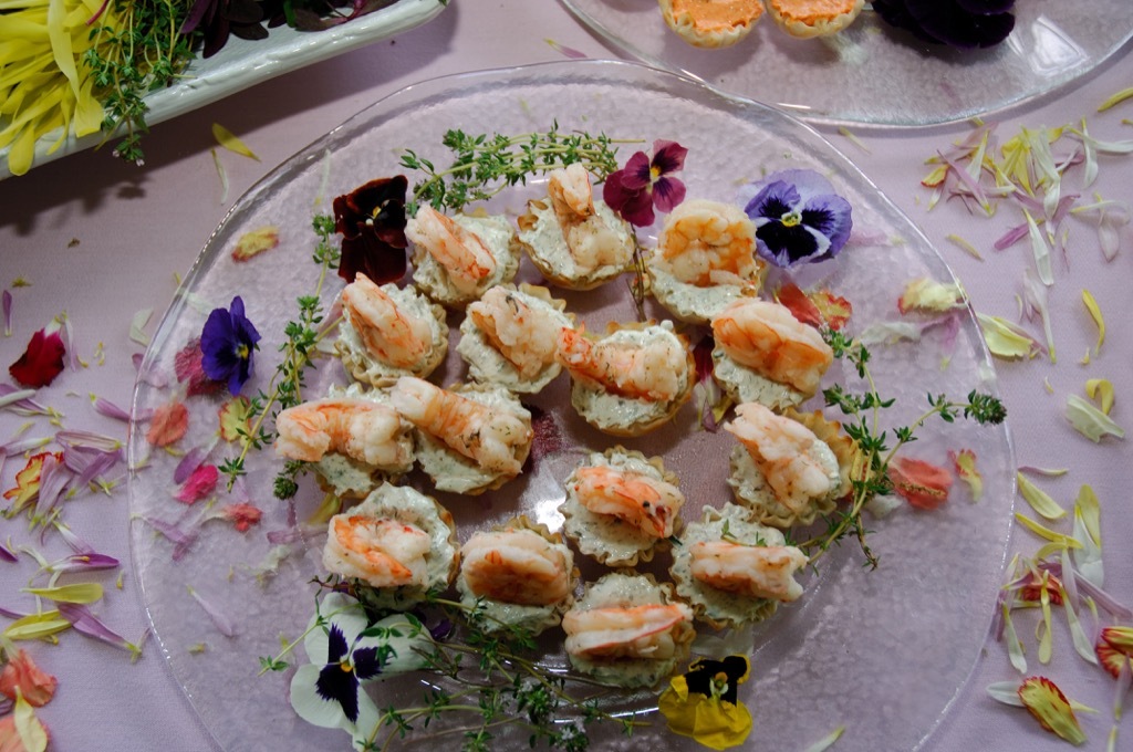 shrimp tray corporate event