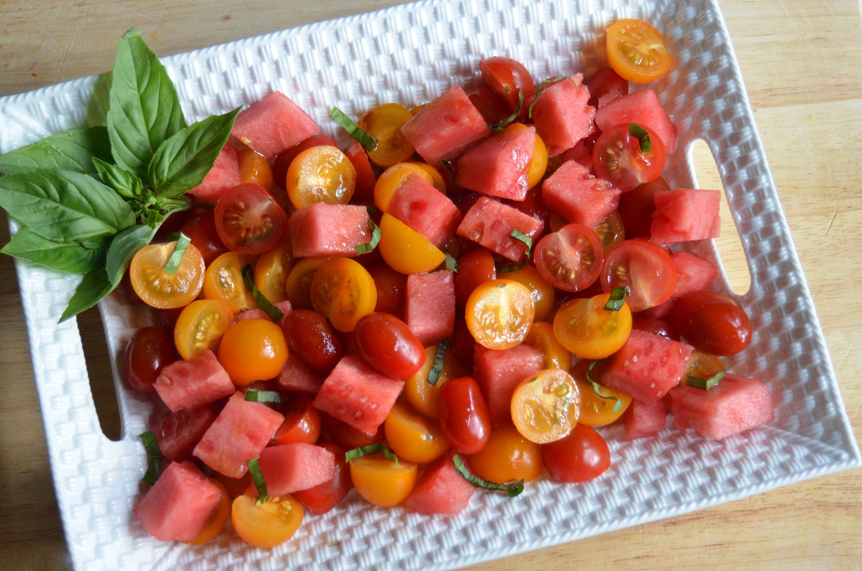 Number 6- Tomato and Watermelon Salad