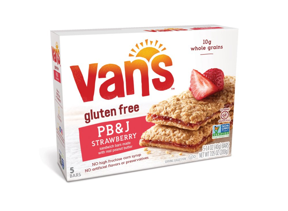 Van's PB&J Sandwich Bars