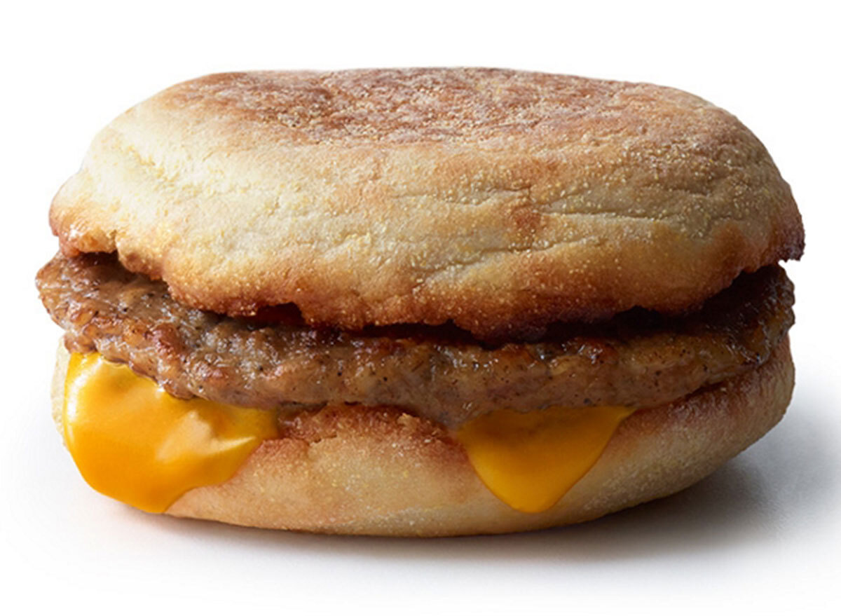 mcdonalds sausage mcmuffin