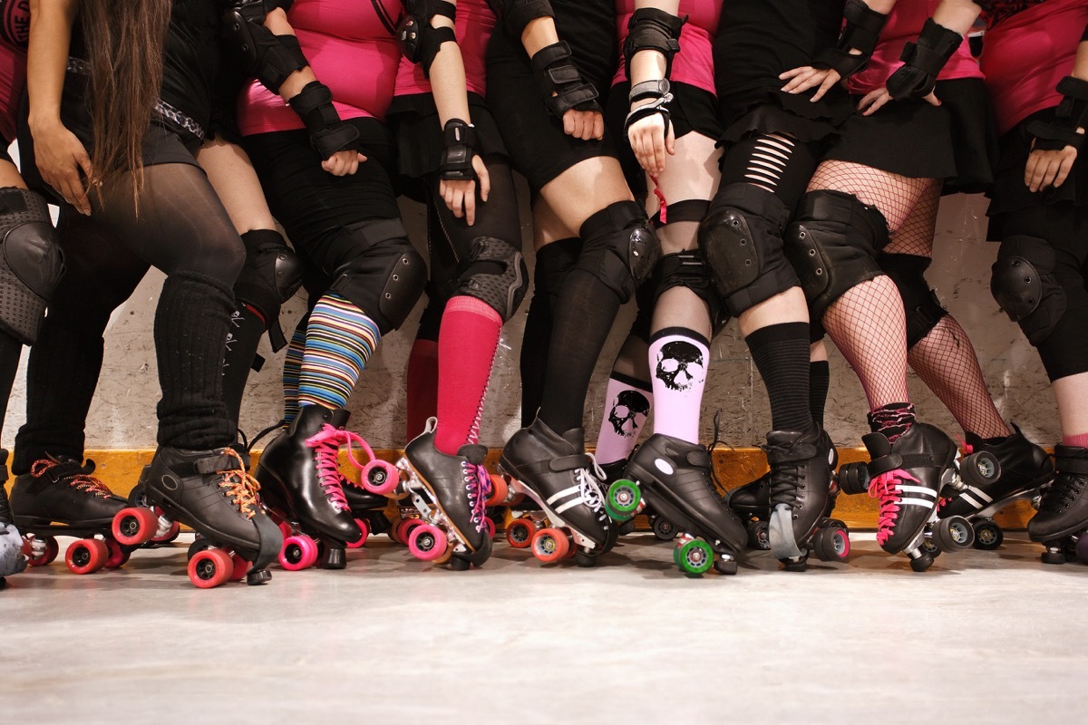 roller derby contestants