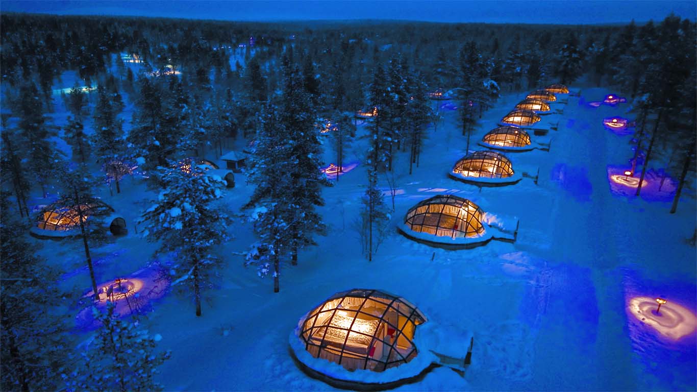 3. Kakslauttanen Hotel, Finland