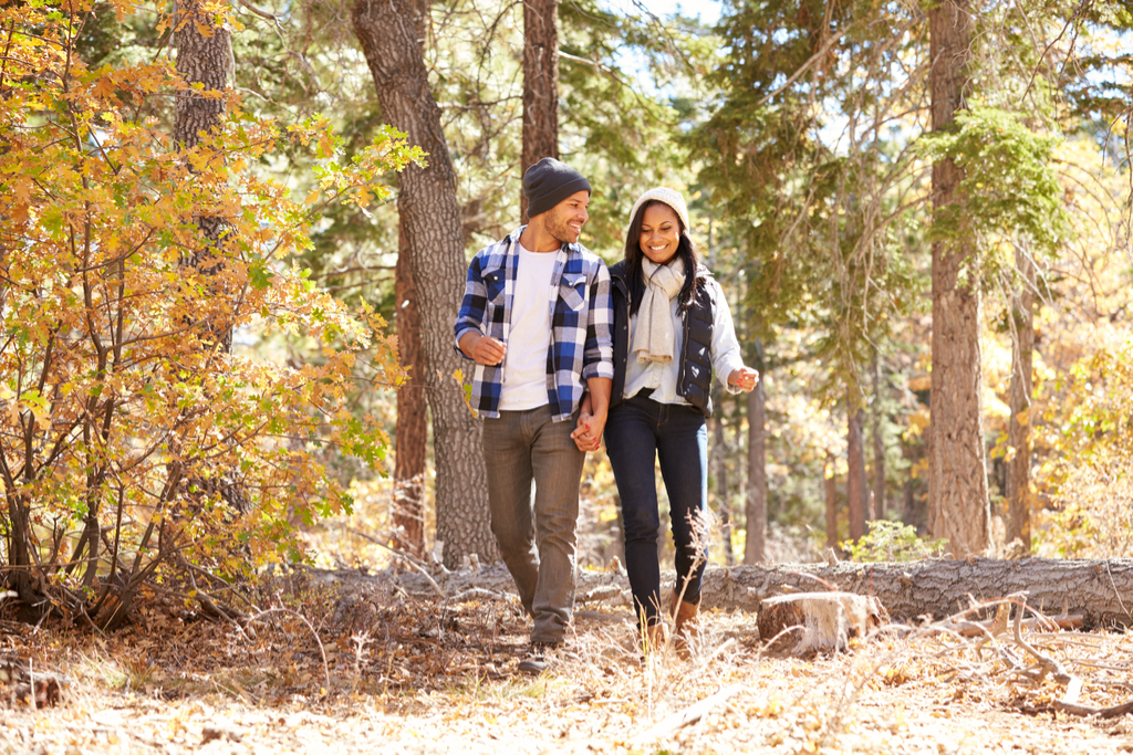 Couple Hiking Spiritual