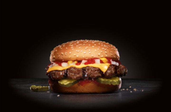 Hardees small cheeseburger