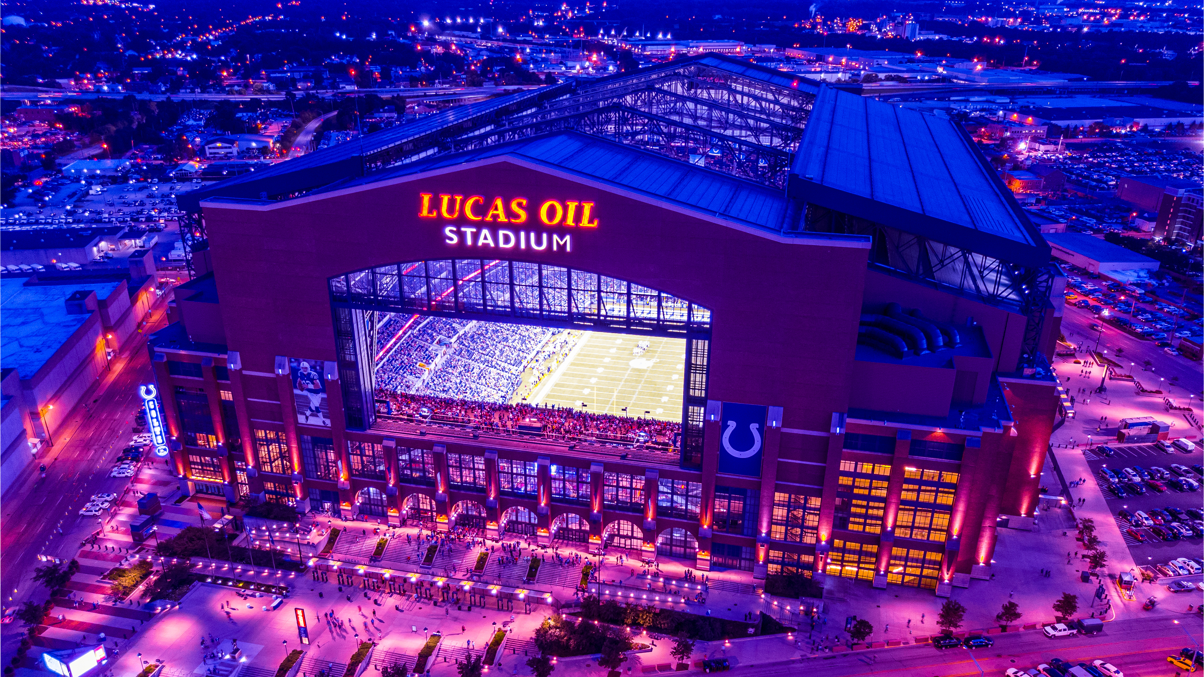 lucas oil stadium in indianapolis indiana