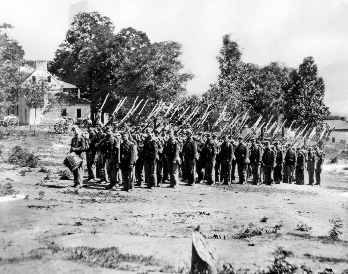 black and white soldier photo, amazing coincidences