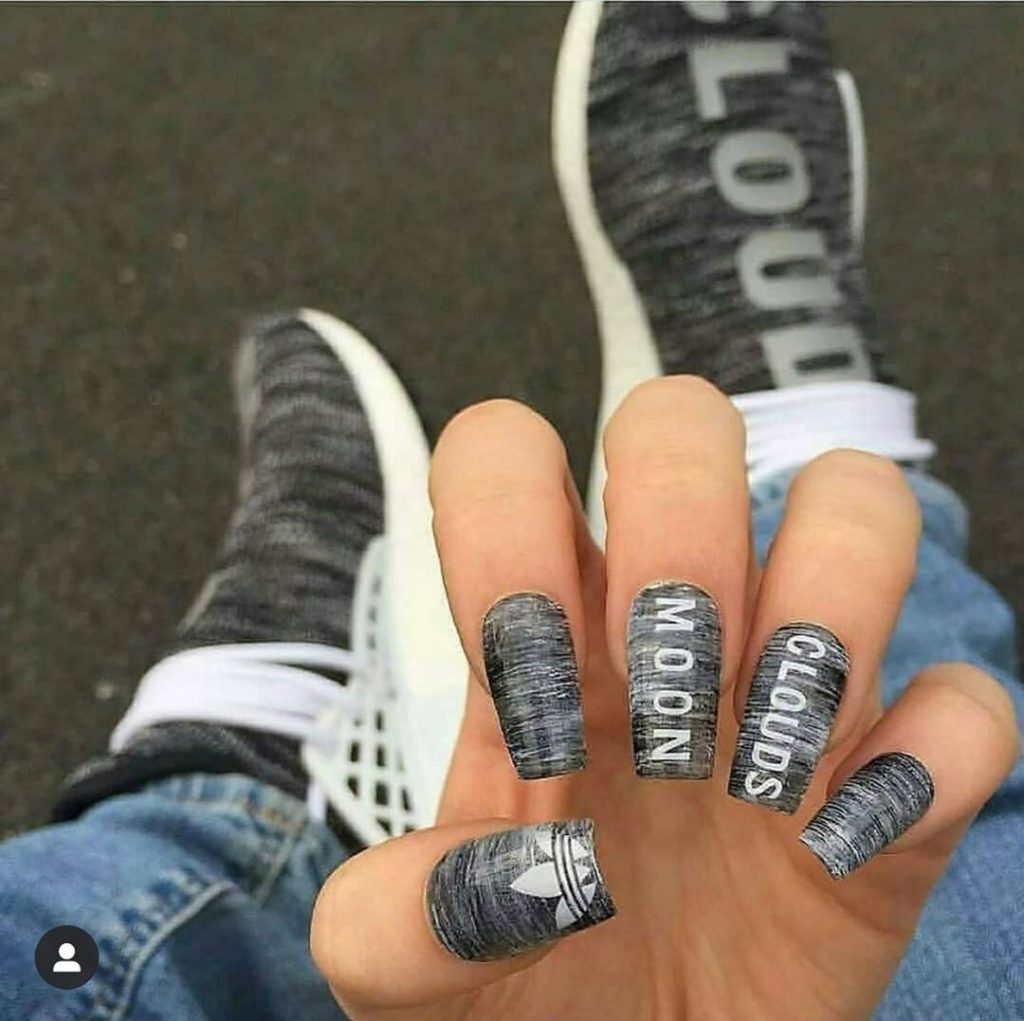 #3 | Luxury Sneakers Nail Art – Now That’s A Novel Idea | HerBeauty