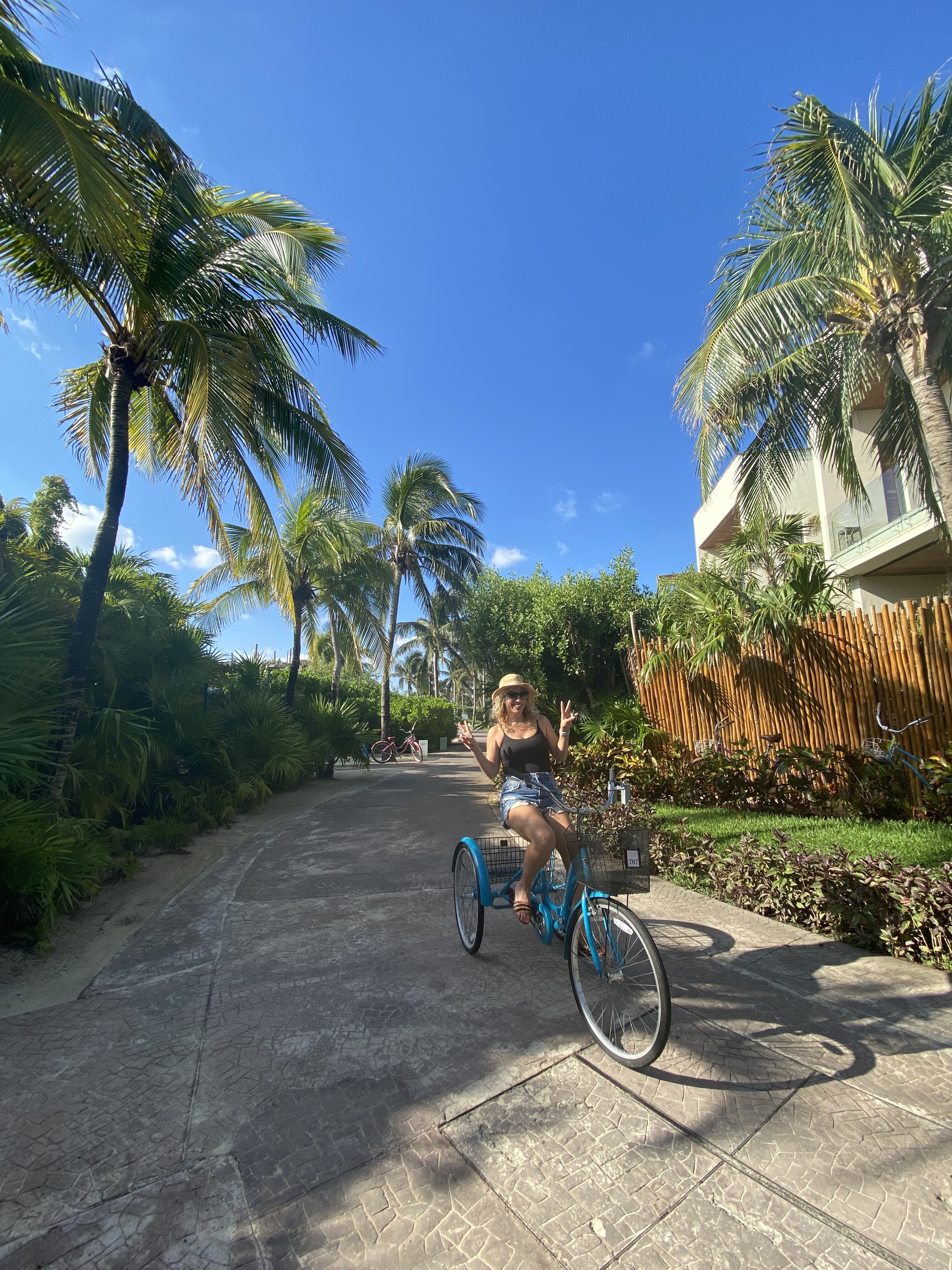 Tricycle at Rosewood Mayakoba