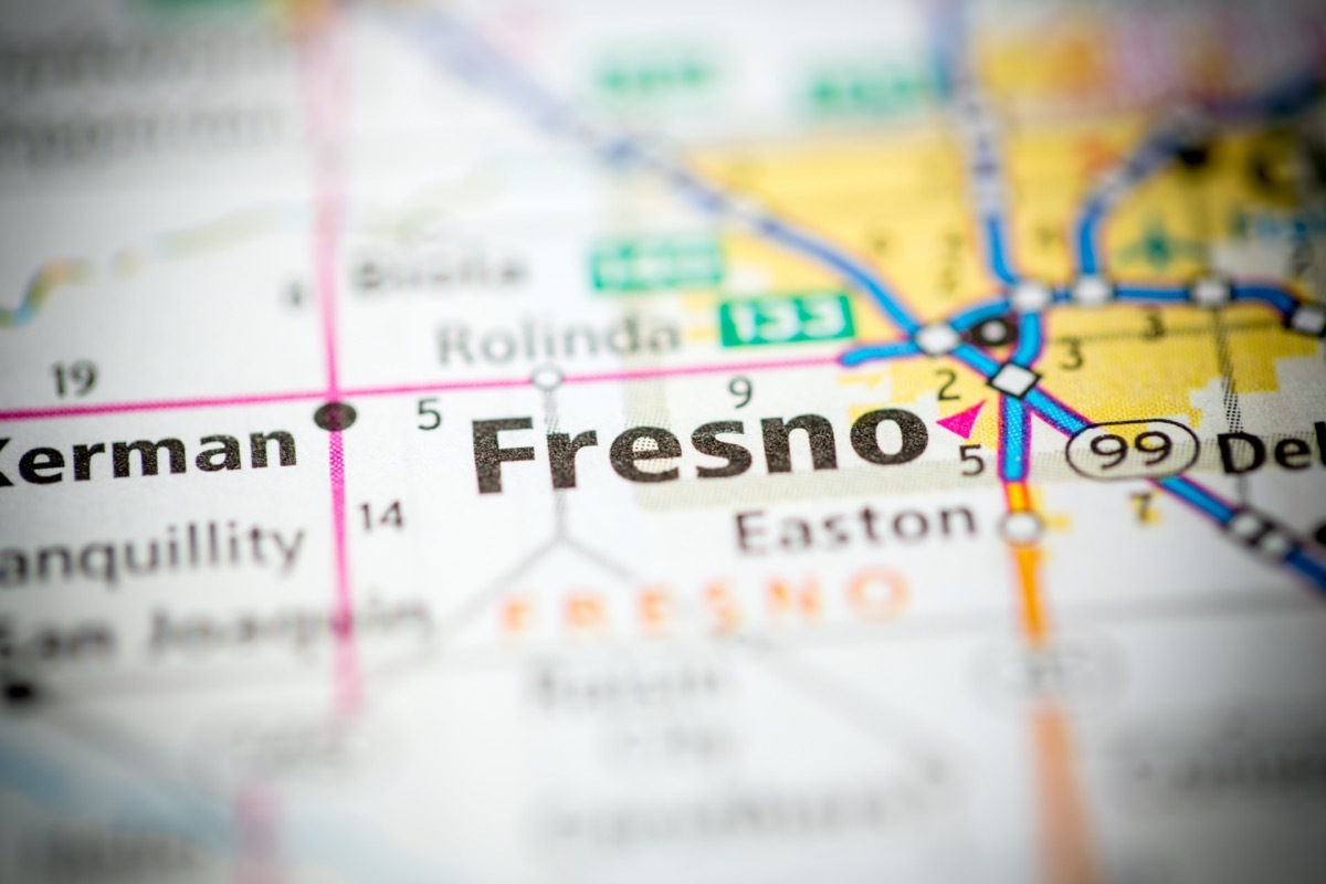 fresno map