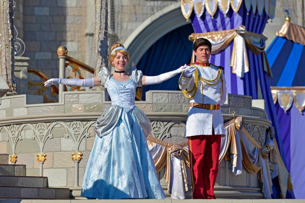 Cinderella at Disney World