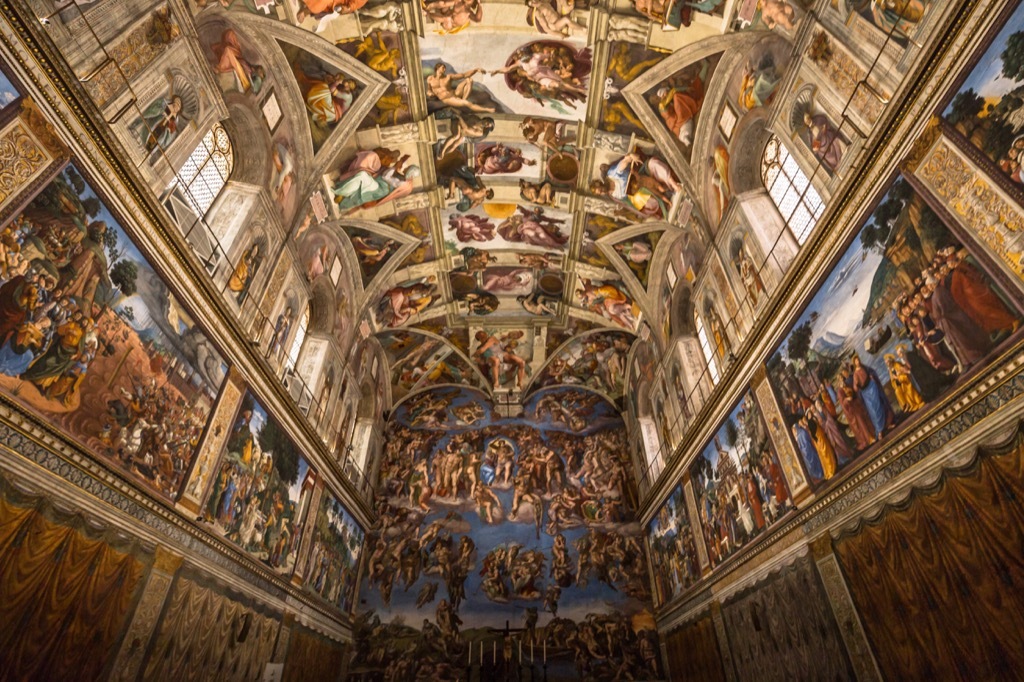 Italians Sistine Chapel 