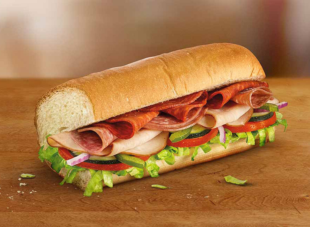 Subway italian bmt sub - subway nutrition