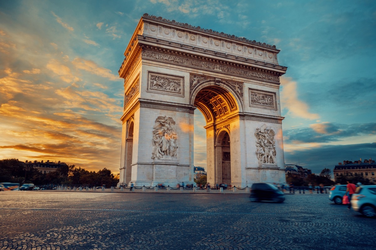 Arc de Triomphe in Paris