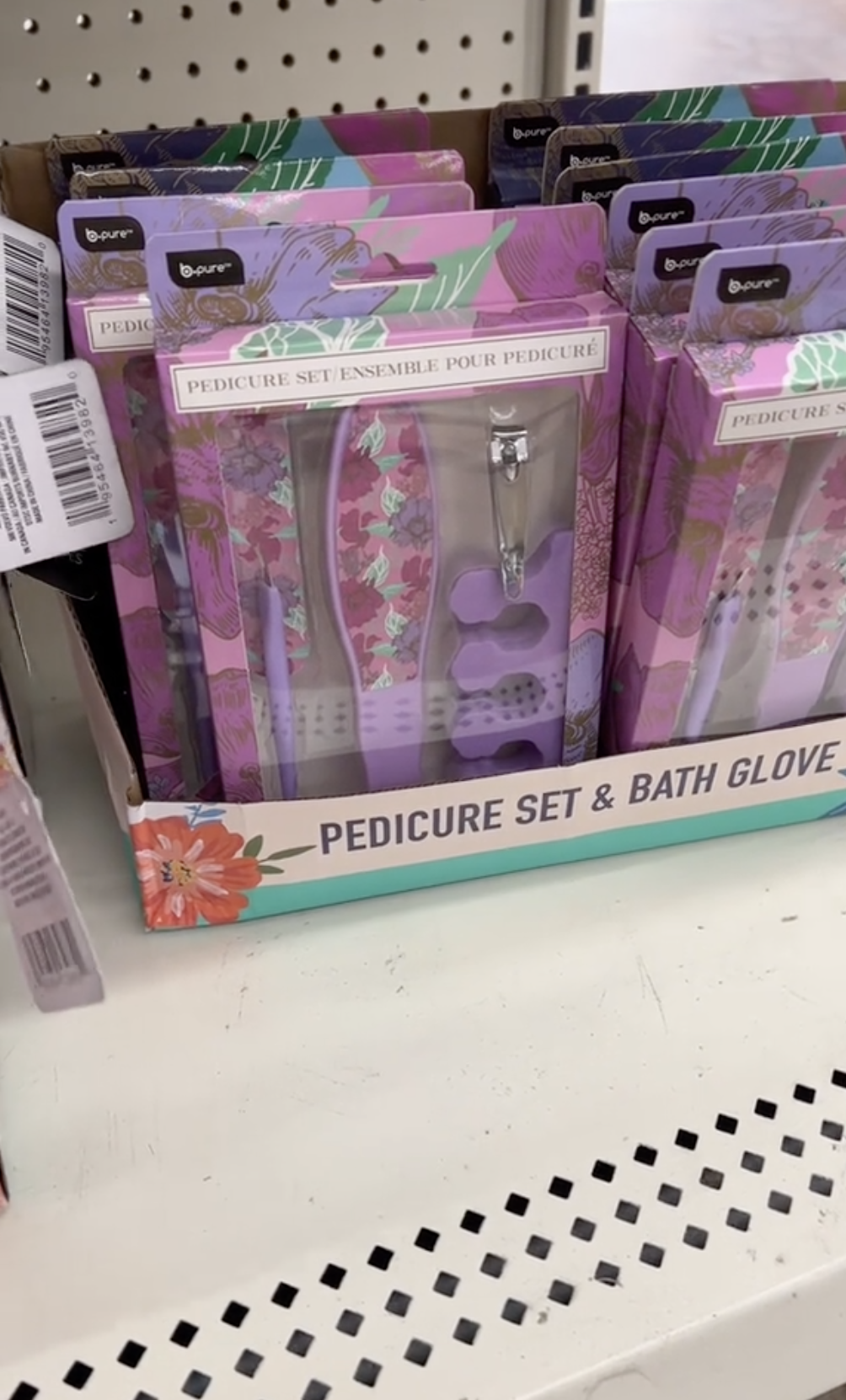 dollar tree pedicure set