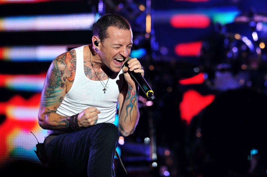 Singer Chester Bennington