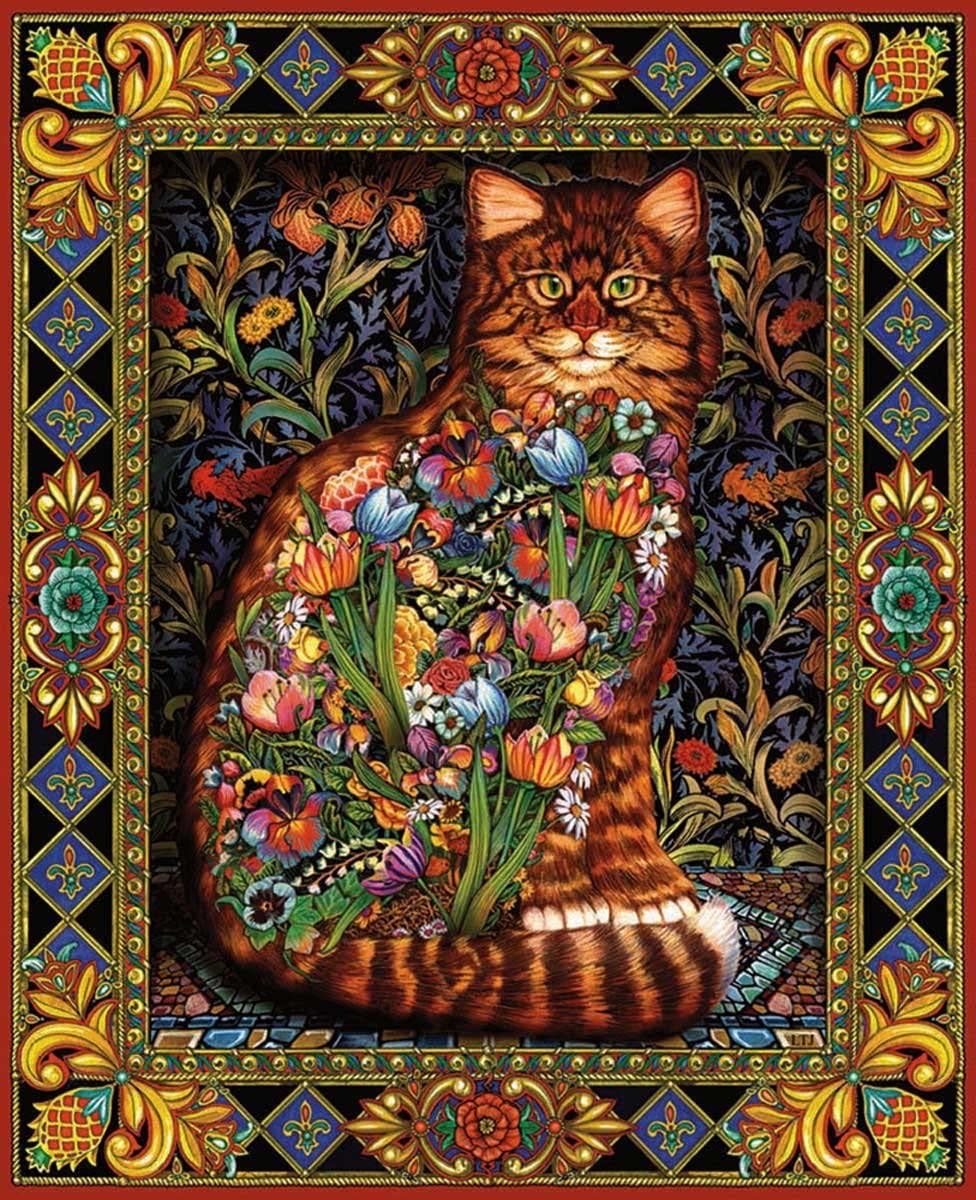 cat tapestry puzzle