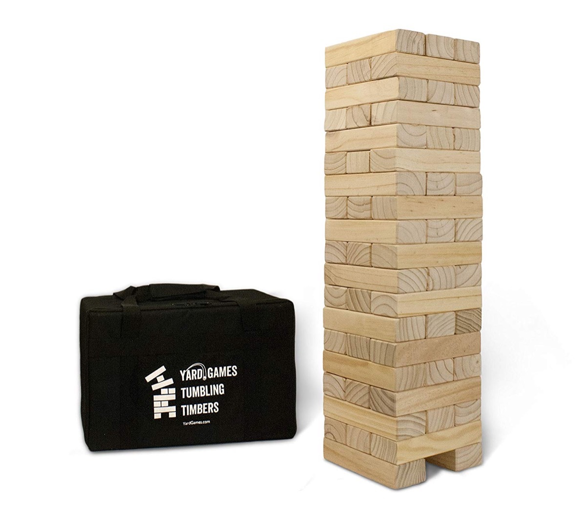 yard games giant tumbling timbers