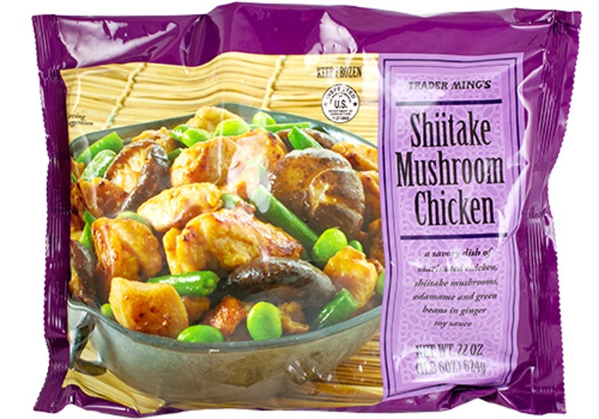 trader joes shiitake mushroom chicken - best trader joe's frozen meals