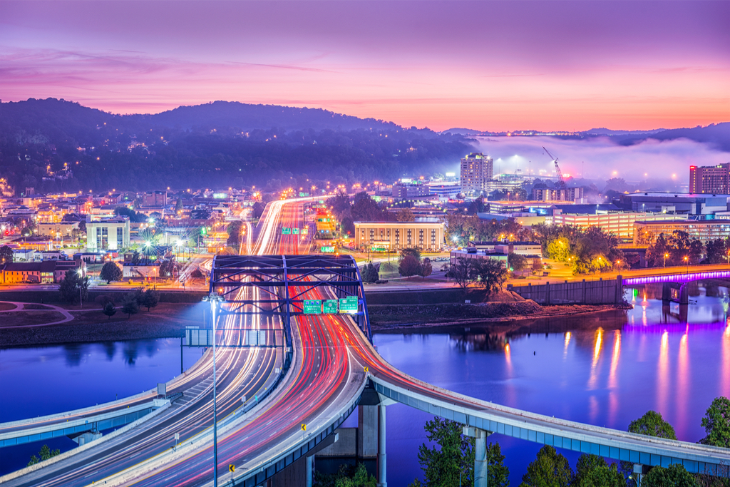 Charleston West Virginia American Cities Vacation Destinations