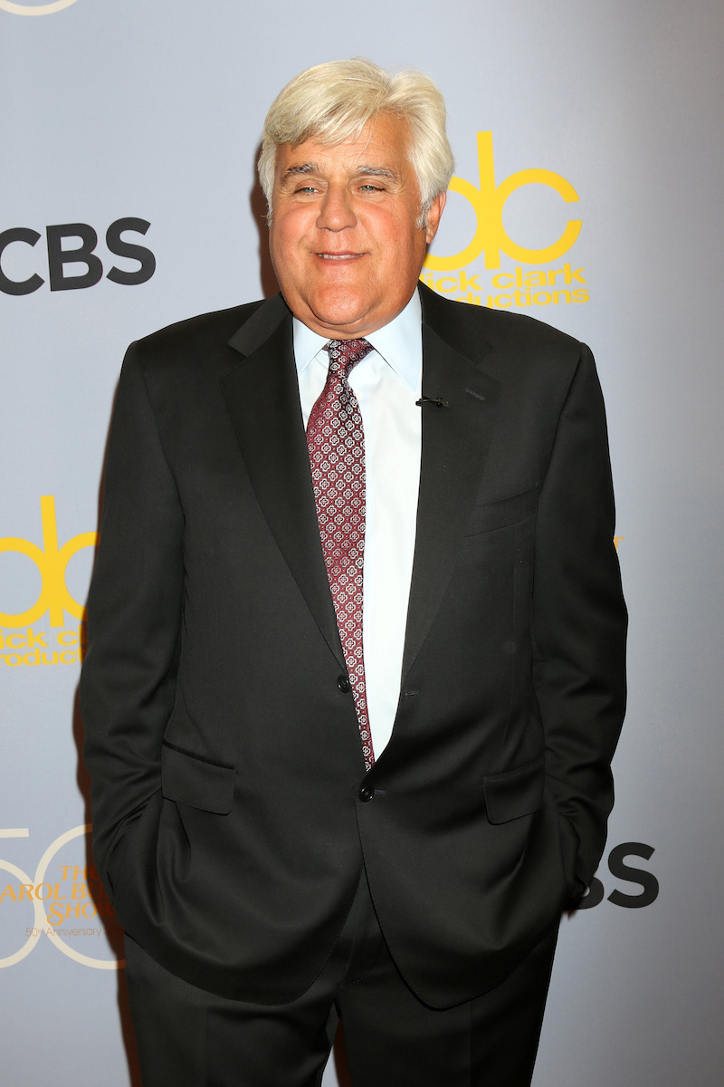 Jay Leno at the Carol Burnett 50th Anniversary Special in 2017