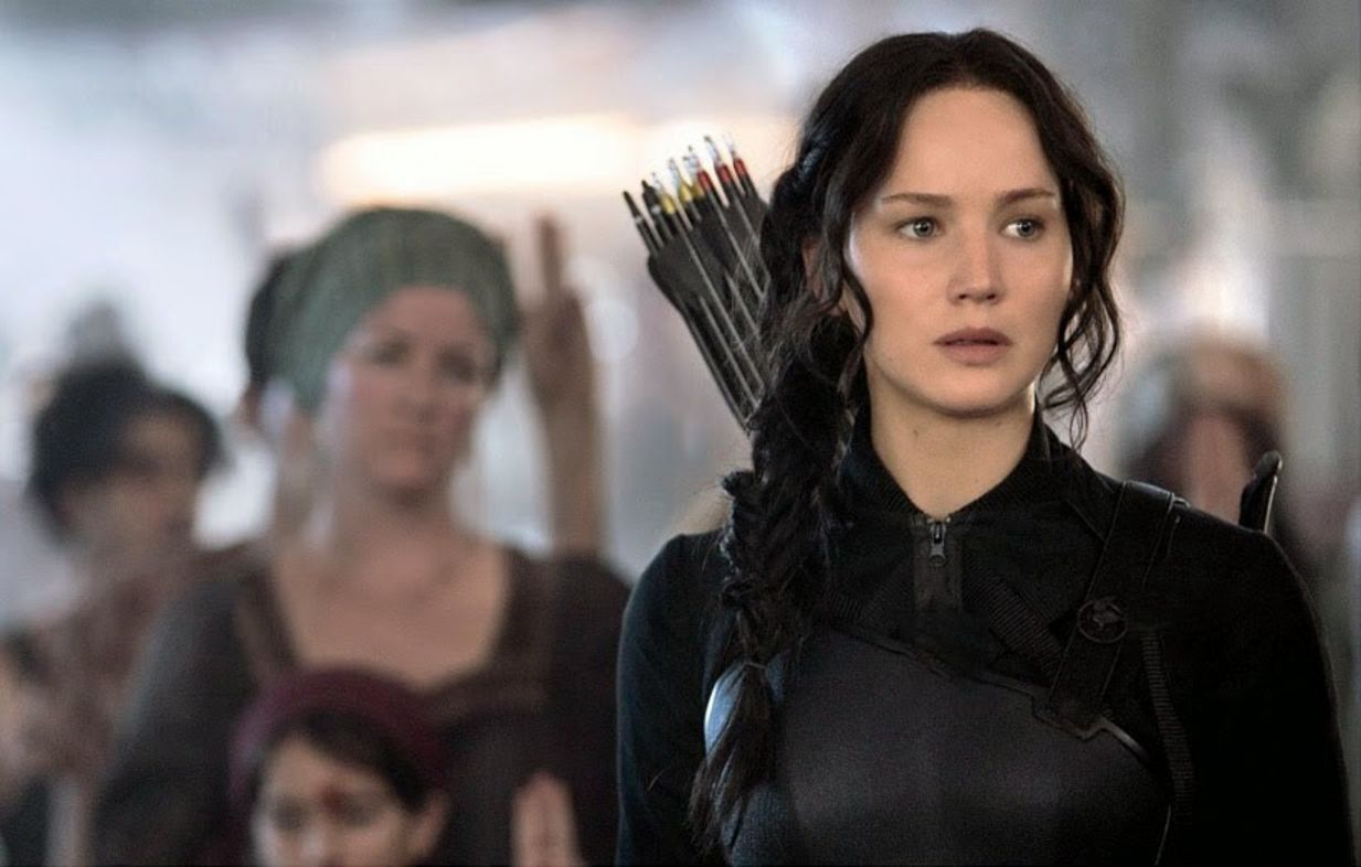 2. Katniss from “Mockingjay”