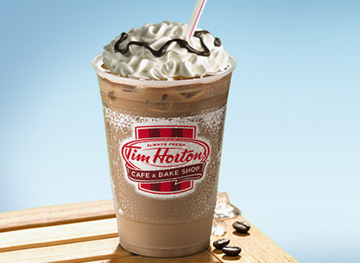 tim hortons iced mocha latte