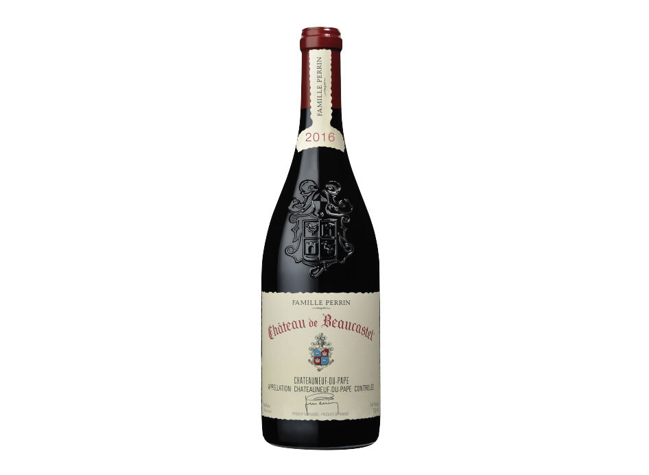 CHATEAU DE BEAUCASTEL CHATEAUNEUF-DU-PAPE ROUGE 2016 bottle