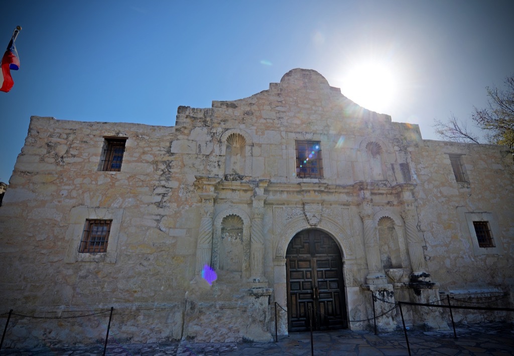 The Alamo most historic location every state