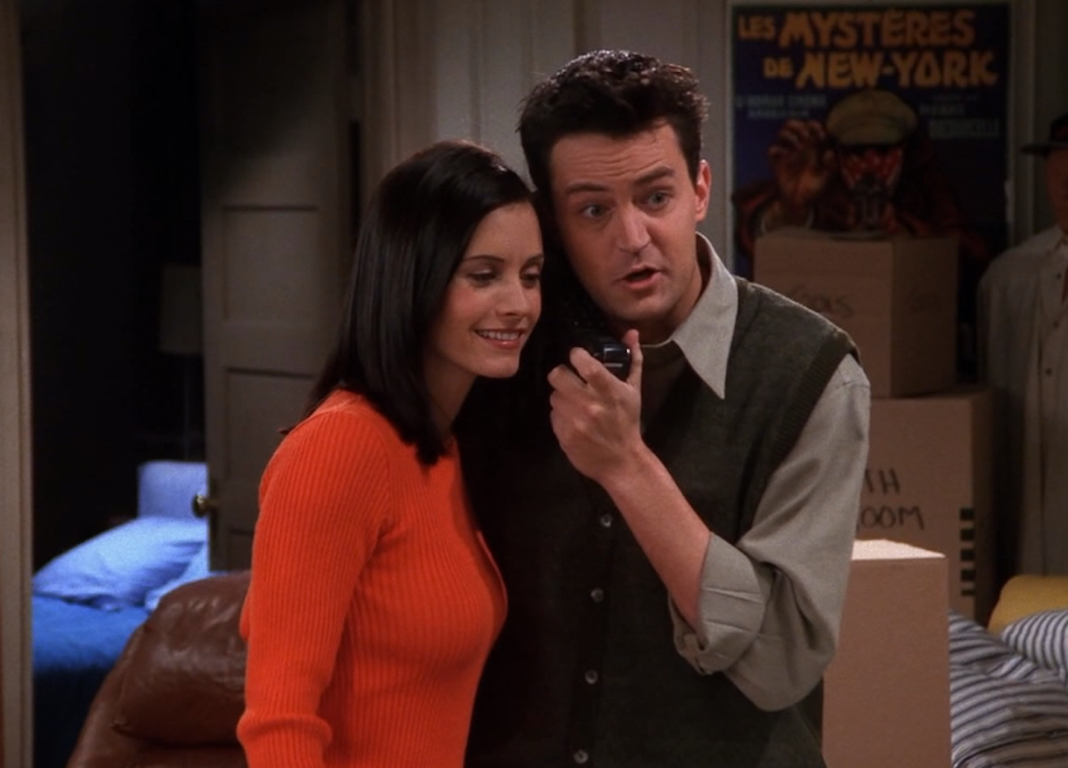 Courteney Cox and Matthew Perry in 