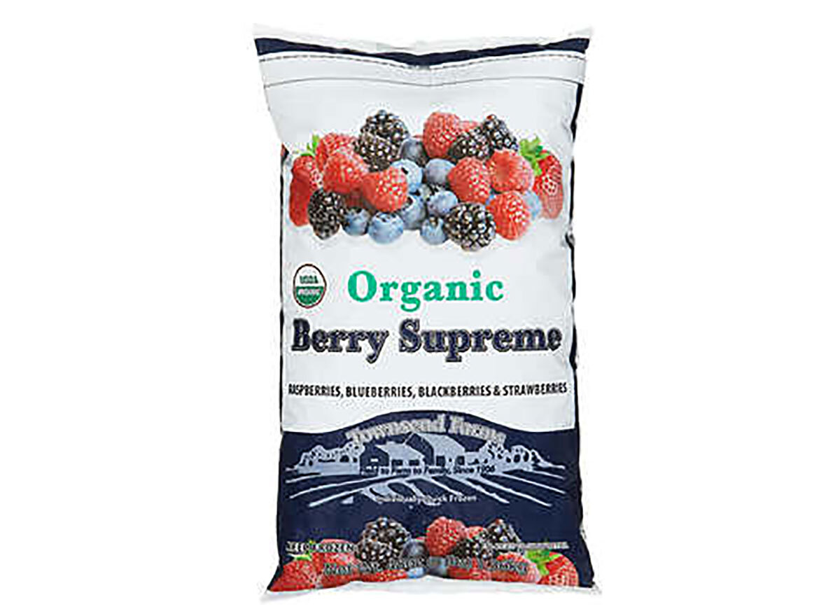 bag of townsend farms organic berries