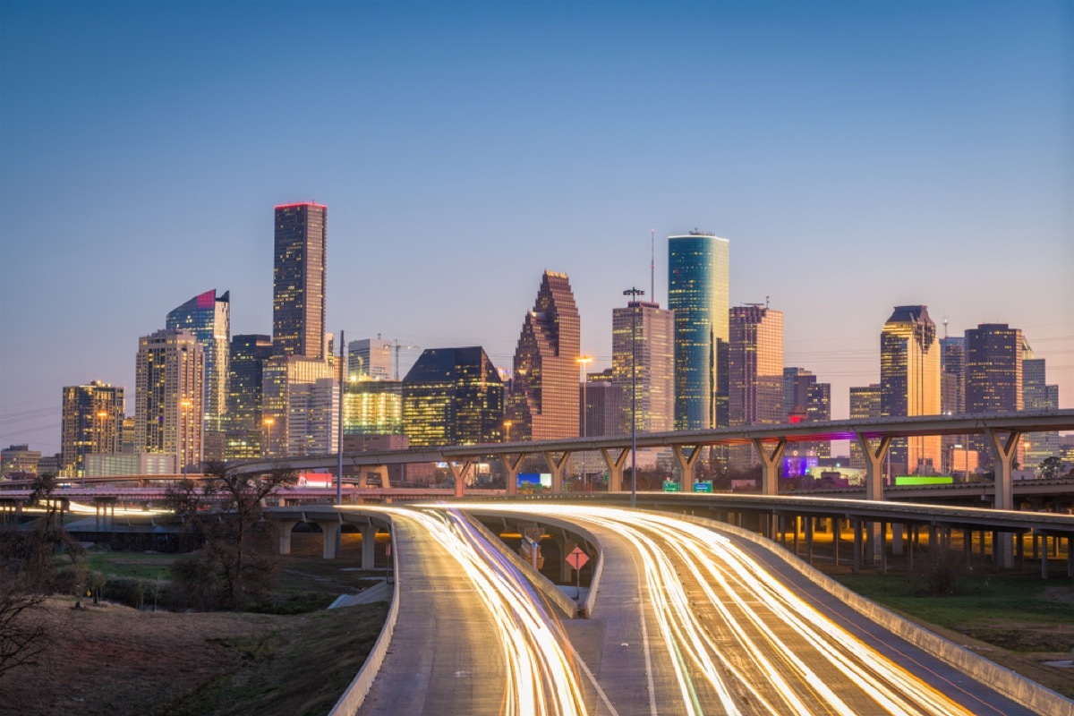 houston texas skyline