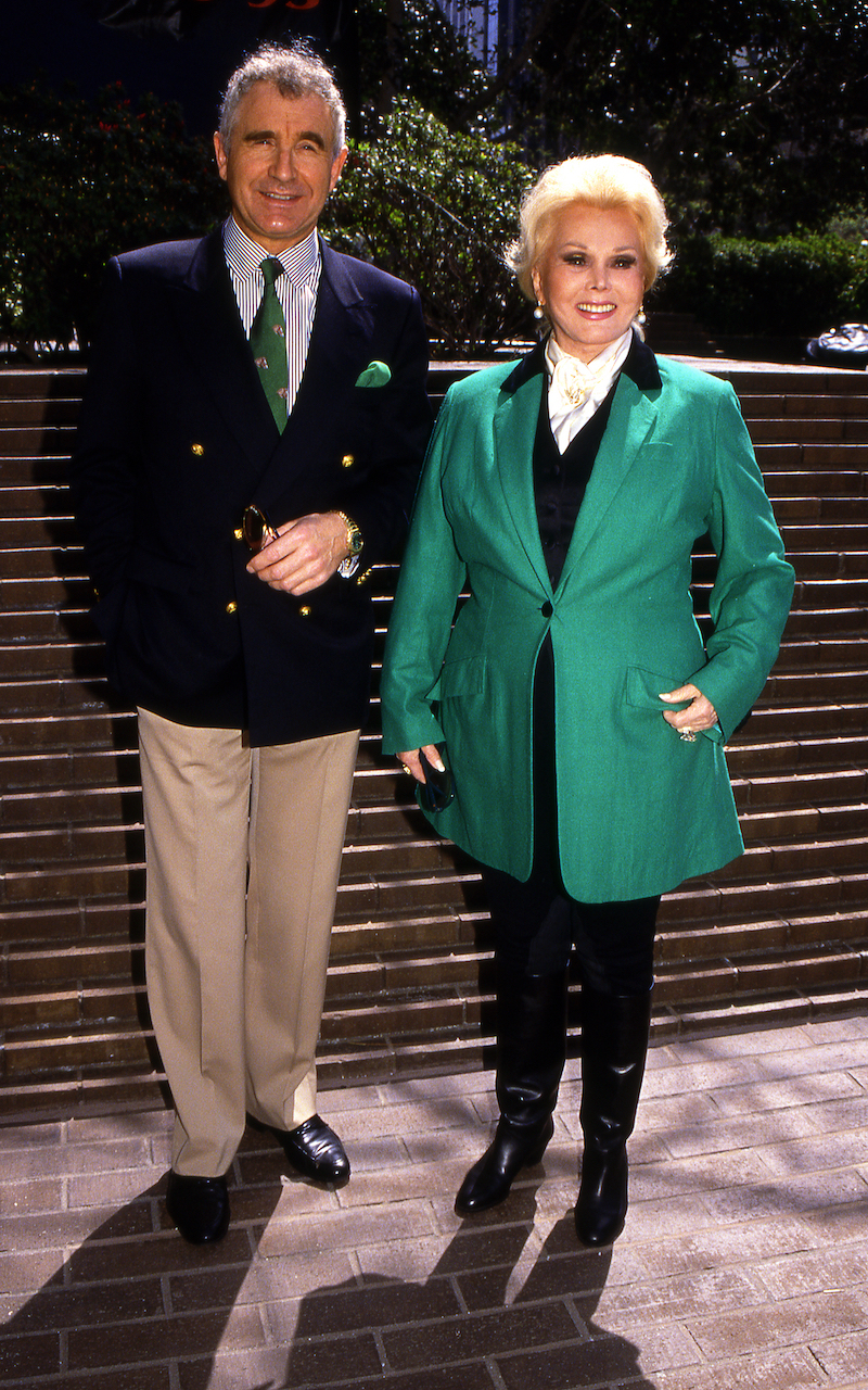 Zsa Zsa Gabor and husband Frederic Prinz von Anhalt