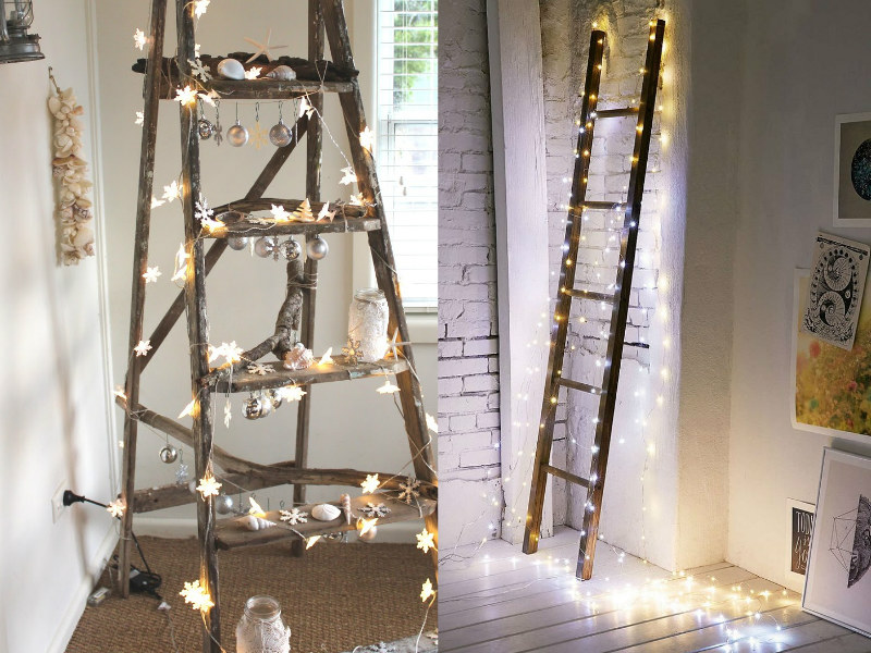 String Lights DIY Decorating Ideas 7