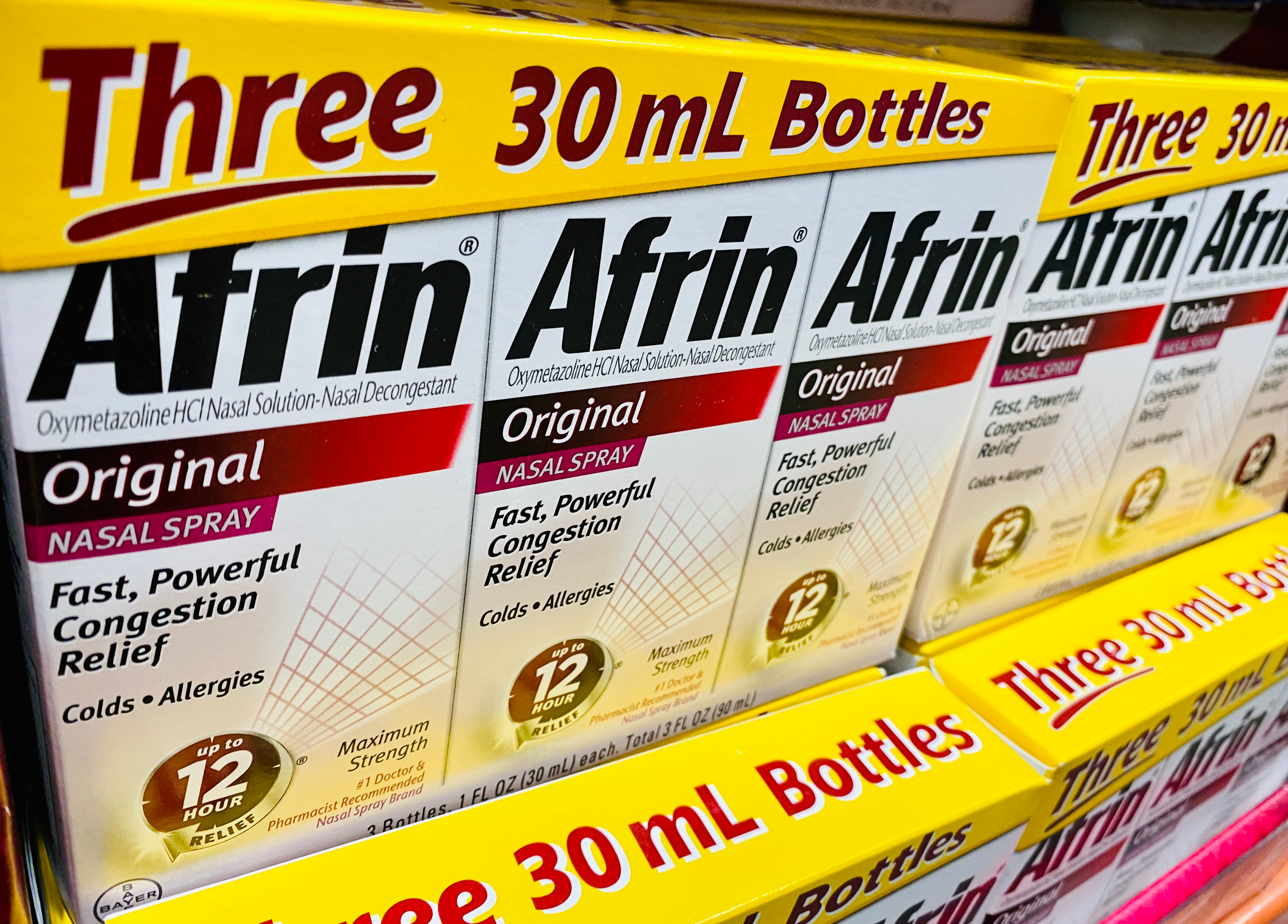 Afrin nasal spray