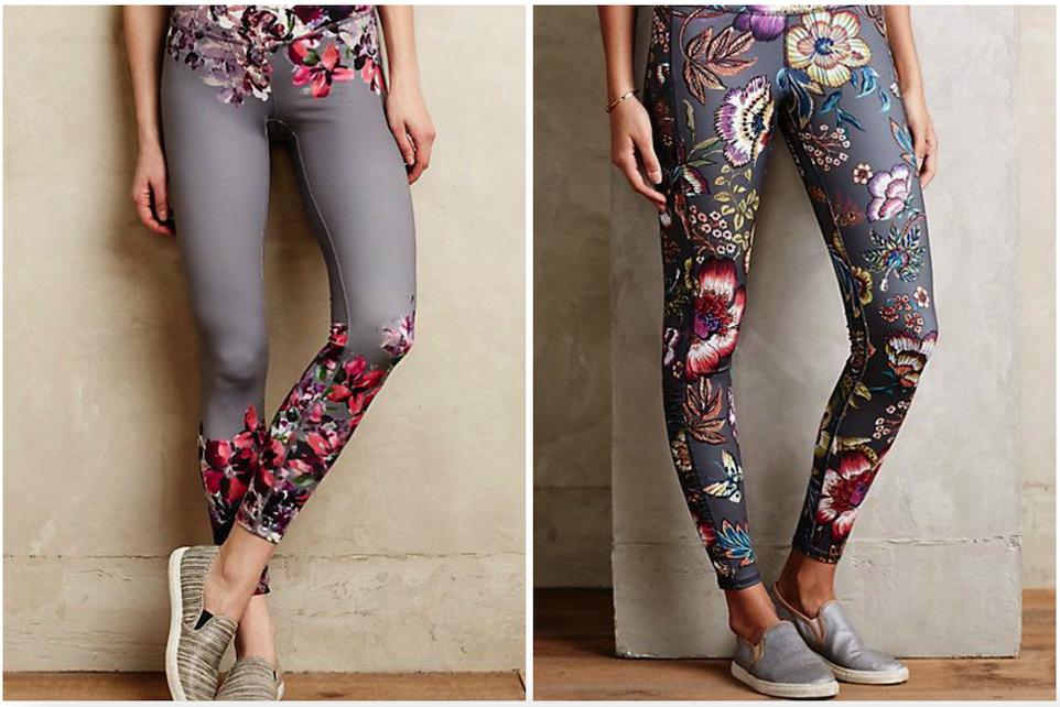 3.Floral Yoga Pants Part 1