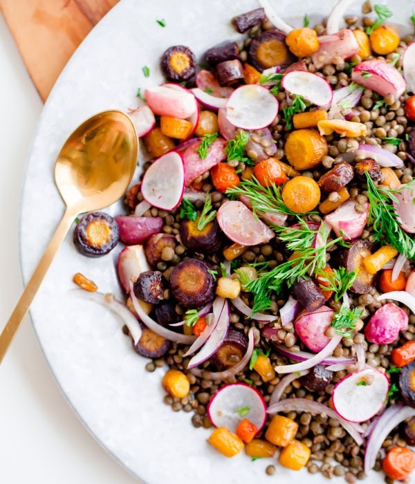 Pulse recipes rainbow salad